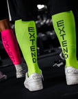 eXtend High – Calf sleeves for compression and rehabilitation – Pressure category 2 – Lime