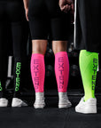eXtend High - Compression Calf Sleeves - Black/Lime