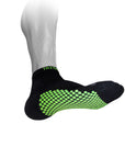 eXtend Ankle – Kompressionilkkasukat - Musta/lime.