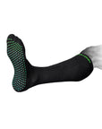 eXtend Grip – Kompressiosukat pitopohjalla - Musta/lime.