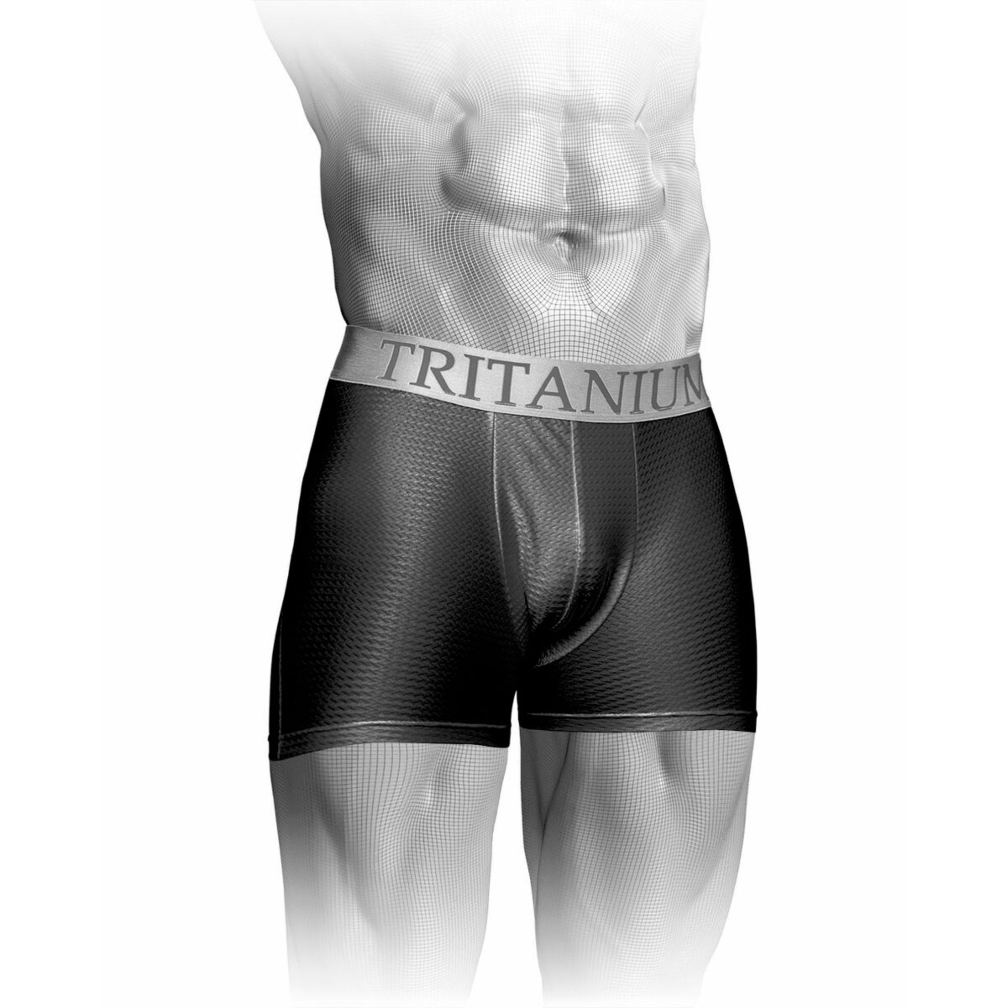 Intense – Miesten urheilubokserit – Silver Gray.