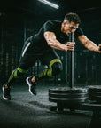 eXtend High – Compression Leg Sleeves – Black/Lime