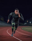 eXtend High – Compression Leg Sleeves – Black/Lime