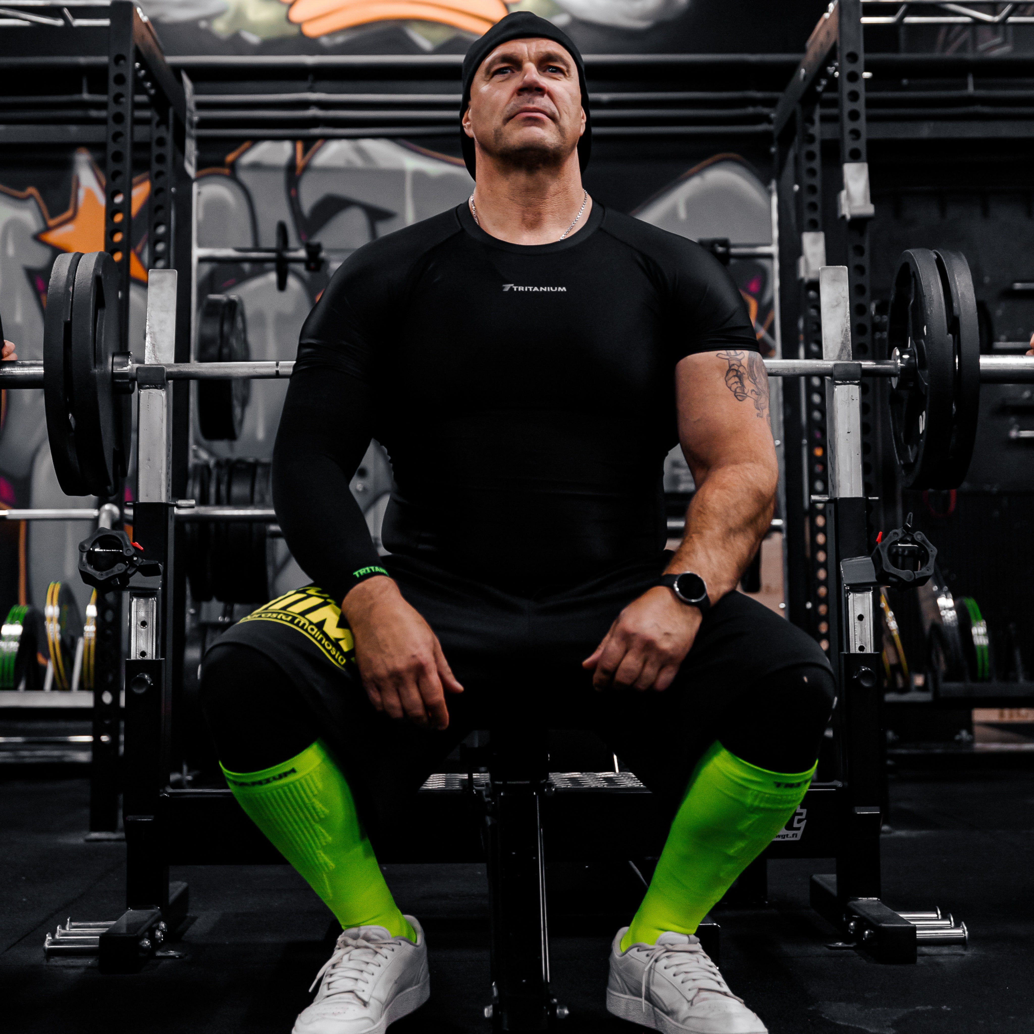 eXtend High – Compression Arm Sleeve – Black – x1 – Tritanium Store