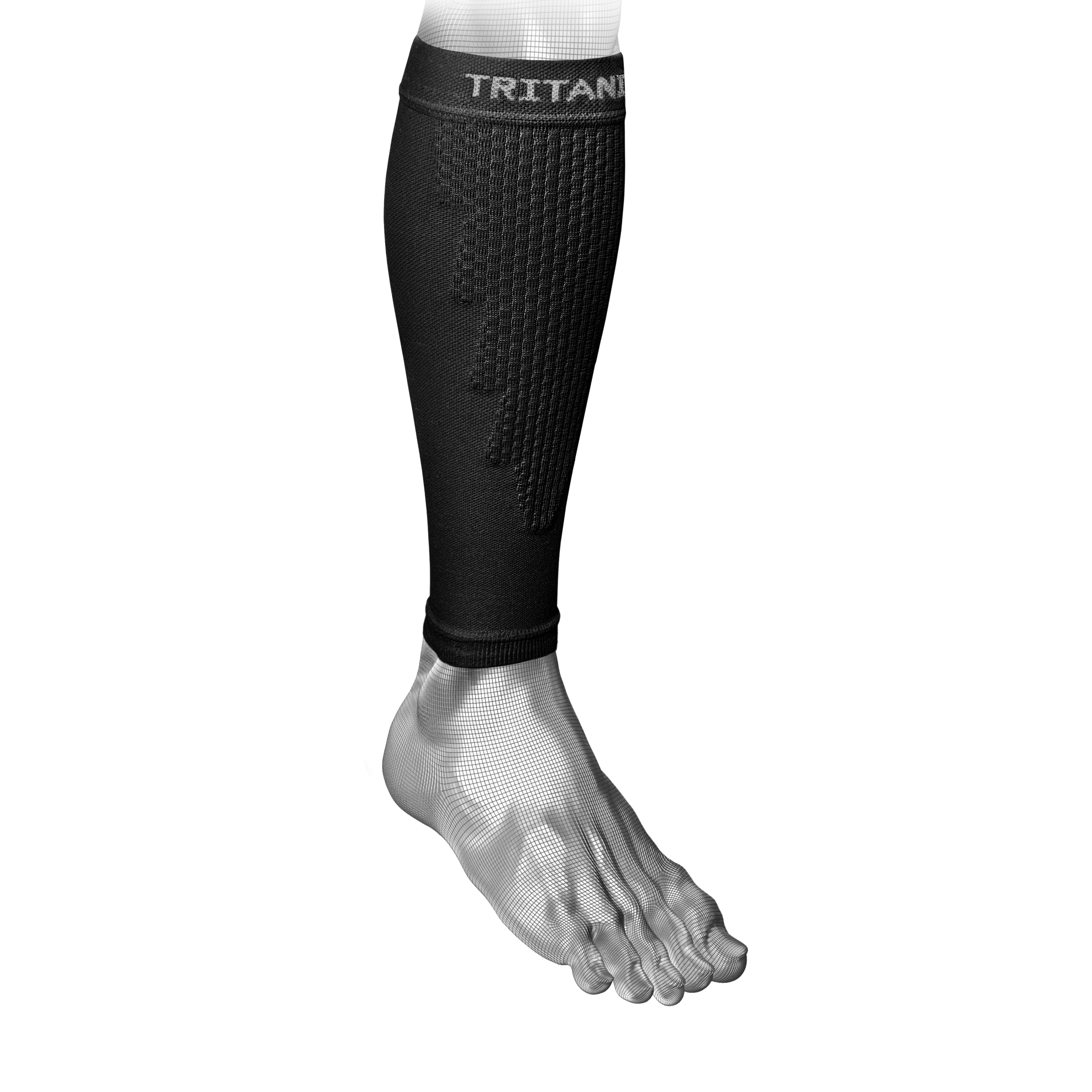 eXtend Low – Compression Calf Sleeves for Recovery – Black