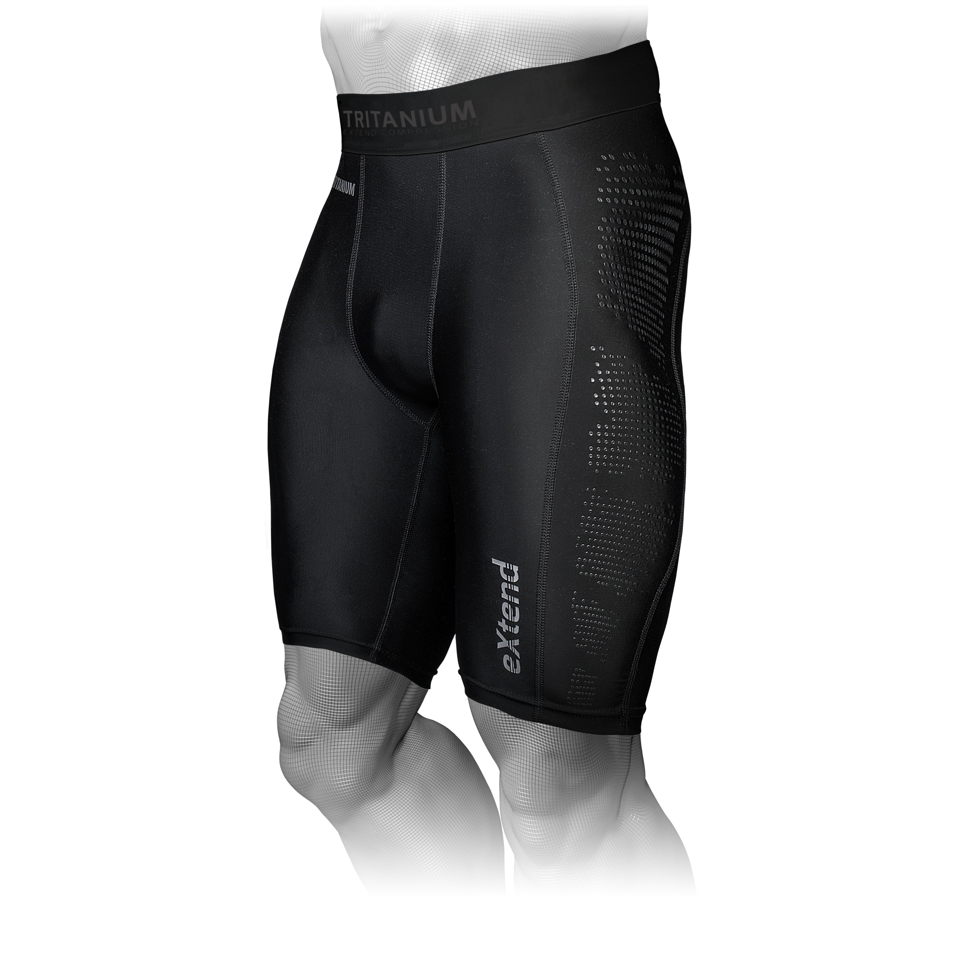 eXtend Performance – Men's Compression Half Tights – Tritanium Store